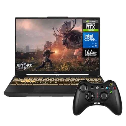 ASUS Laptop Gamer TUF Gaming F16 NVIDIA GeForce RTX 3050 Intel Core 5 210H 16GB RAM 512GB SSD 16" Windows 11 Home Teclado en Español + Control DXT