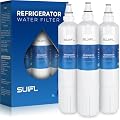 Suifl F-1000 Under Sink Filter Replacement, Compatible with InSinkErator F-1000S, HWT-F1000S Filtration System, Reduces Chlorine Taste & Odor (3 Pack)