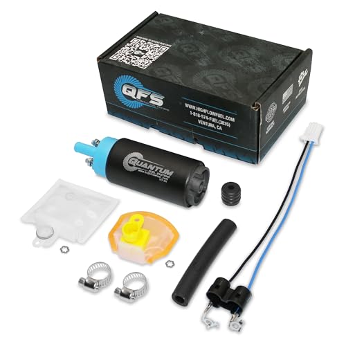 QFS Fuel Pump for 1997-2007 Suzuki V-Twin Street/Sport Models, Replaces 15100-35F30, 15100-02FB0 & 15100-02F00, Restores OE Performance