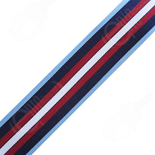 WW2 British Military Medal Ribbons 6" 12" 1 Meter (British WW2 Arctic Star Medal Ribbon, 12")