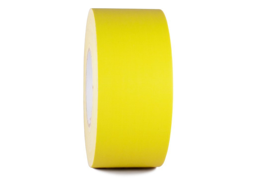 GGR Supplies CGT-80 Gaffers Stage Tape, Yellow, 3 in x 60 yd, 1-Pack