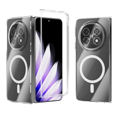 �r�W�l�X�X�^�C���̌g�ѓd�b�E�H���b�g�P�[�X Oppo Find N5 �N���A�}�O�l�b�g�P�[�X�Ή��A���΂ݖh�~&�����ی�A���C�����X�[�d�Ή��A�X�����t�B�b�g�n�[�hPC�J�o�[ ���ɗD�����t���b�v���g�ѓd�b�X���[�u