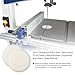 Zero Clearance Band Saw Table Insert Fit for Most Delta Bandsaw,Shopsmith and Many Other Brands,Bandsaw Stabilizer - Eliminate Tearout,Enhance Safety & Precision-4PACK