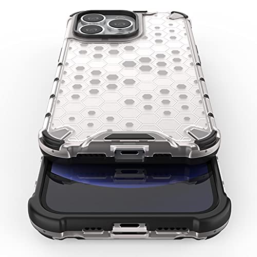 Image of Glasgow Back Case Cover Compatible with Apple iPhone 13 Pro (Stylish Design) -Transparent