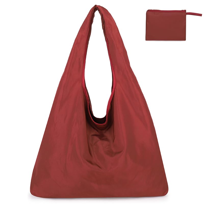 [Senteria] エコバッグ ショッピングバッグ 折りたたみ 大容量 撥水 おしゃれ 丈夫 買い物バッグ 軽量 肩掛け 買い物袋 大きい 洗える コンビニ スーパー トートバッグ 耐久性 コンパクト 可愛い 無地 8色