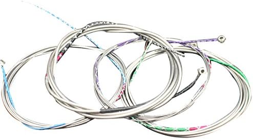 Q QINGGE Cello Strings Full Set (A-D-G-C)Steel rope core cello a strings for 4/4 & 3/4