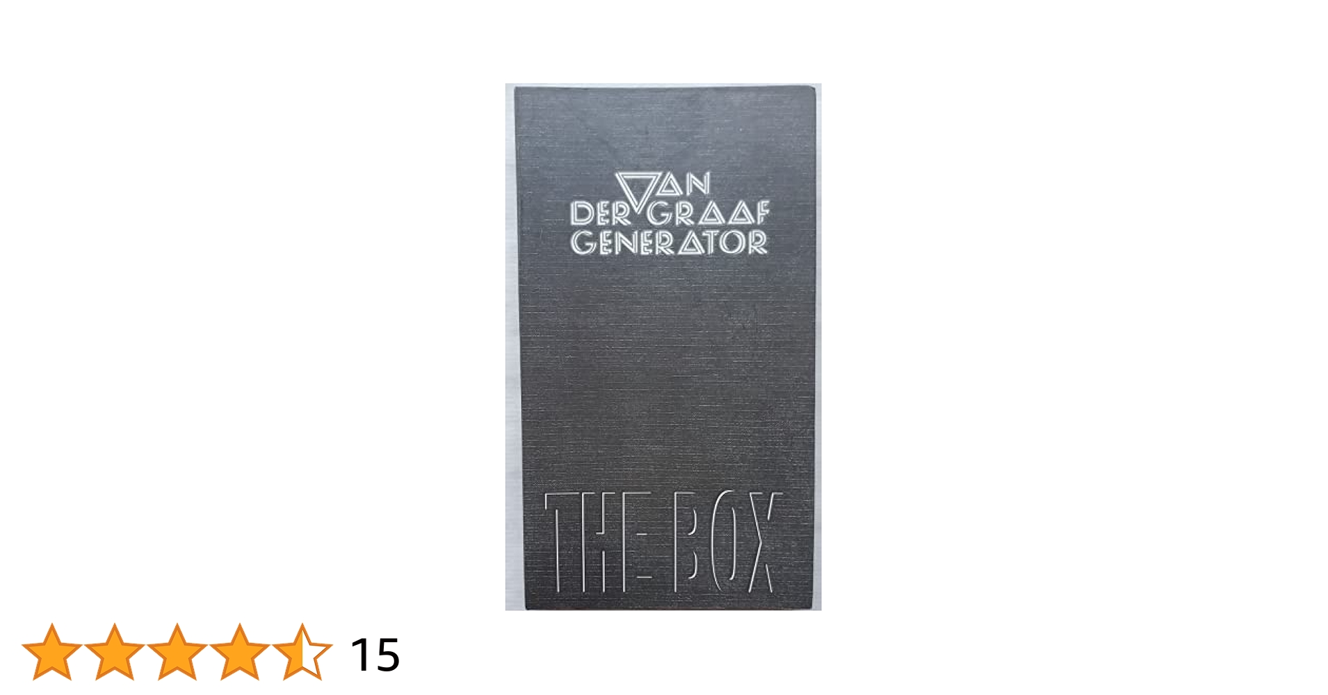 洋楽 van der graaf generator box Van Der Graaf Generator - The Box - Amazon.com Music