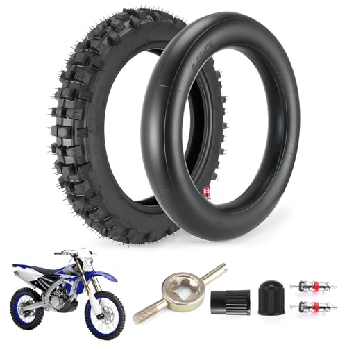 80/100-12 Rear Tire and Inner Tube