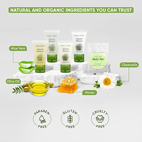 Desert Breeze | 1-Shoppe All-In-Kit | Hotel Size Amenities Set | Hotel/Airbnb/Vrbo/Vacation Rental Soap Set | (150 Pcs) #TOP3