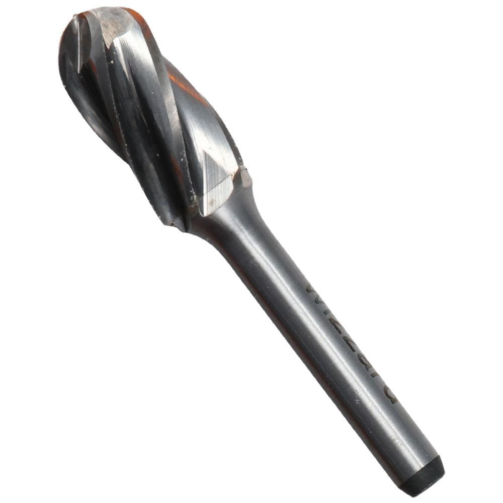 HOBBYIN Die Grinder 1/2'' Cutter Drill Bits 1'' Inch Cutter Length Rotary Burr Bits Industry Tungsten Carbide Carbide Burr Woodworking