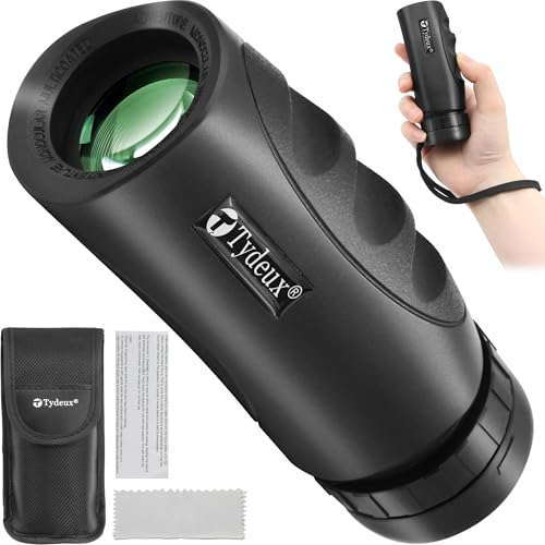 Tydeux Monóculo compacto à prova d'água 20 x 63 cm - Monóculos telescópicos de visão ampla de alta
