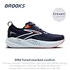Brooks Men’s Glycerin 22 Neutral Running Shoe - Peacoat/Blue Ribbon/Orange - 12 Medium #1
