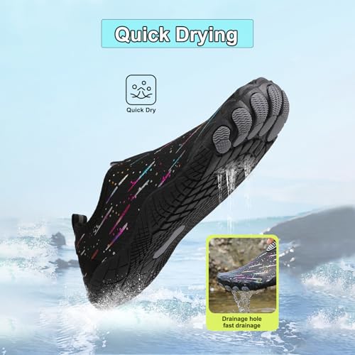 Hike Barefoot Shoes Women Pro Wide Toe Water Footwear Quick Dry Non-Slip Athletic for Beach Pool Aqua Swim Surf Walk3