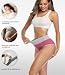 wirarpa Unterhosen Damen Baumwolle Unterwäsche Frauen Taillenslip Hohe Taille Slip 5er Pack Größe XL
