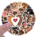 60 Pcs Kawaii Dachshund Dog Stickers Pack for Water Bottles, Sausage Pet Dogs Stickers, Puppy Waterproof Vinyl Decals for Bike Luggage Computer Laptop Scrapbook Skateboard Phone