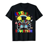 Level Up Your Education Gaming Inspired Teacher Gamers T-Shirt