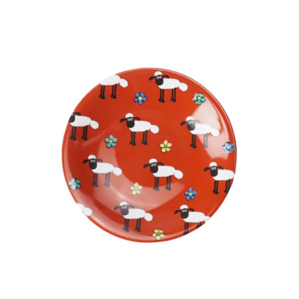 ひつじのショーン小皿吉田屋画風豆皿箱付き