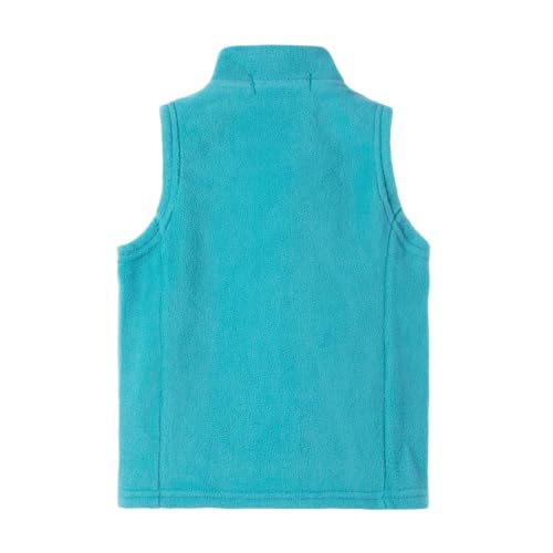 Image of LittleSpring Boys Girls Fleece Vest Sleeveless Jacket Full-Zip Fall Winter Warm Outerwear
