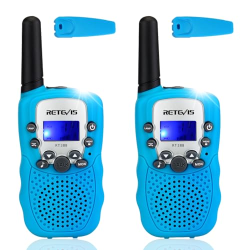 Retevis RT388 Walkie Talkie Bambini, Giocattoli per 4-12 Anni Ragazzi,