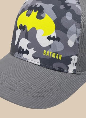 Image of Kidsville Official DC Comics Batman Cap for Kids Boys & Girls | Adjustable Closure