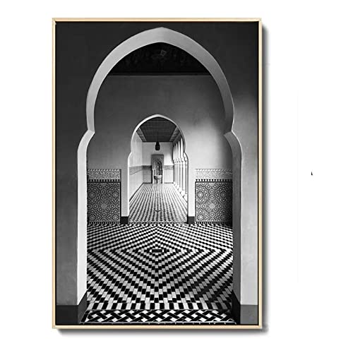 30x40cm Sin Marco Nordic Wall Pictures Vintage Black White Canvas Painting Abstract Geometric Space Wall Art Posters Prints Morden Industrial style