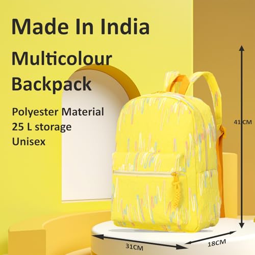Image of Tinytot 30 Litre Japanese Korean Style School Bag Water-Resistant Laptop & Travel Backpack - Unisex Large 18 Inches Multipurpose Student Backpack for Boys & Girls, Men & Women