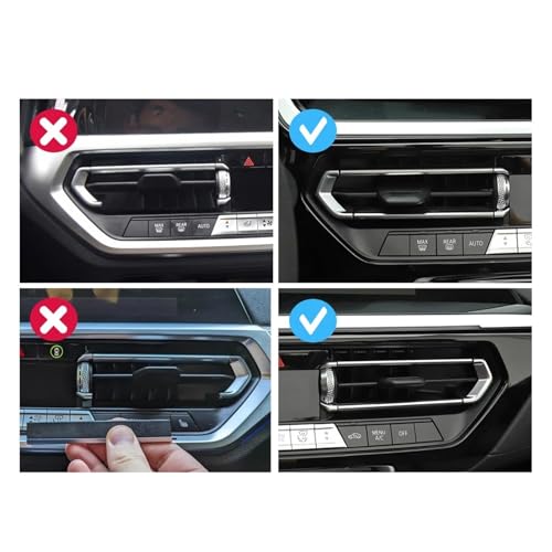 Clip de ventilación central derecho para coche Serie 1 F40 y Serie 3 G20 5