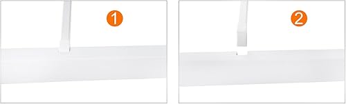 Miniatura 8 de Marco de cama individual blanco con cabecero, marco de cama individual no necesita somier, no chirriante, marcos de cama de tamaño individual