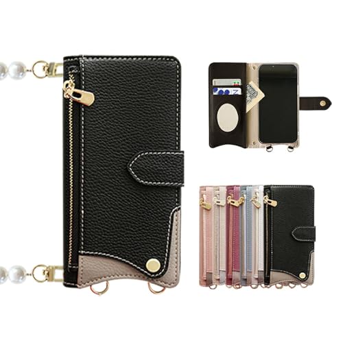 Koda | �݊��iZTE Nubia REDMAGIC 11 Pro�Ή� �P�[�X �蒠�^ �p�[�� �V�����_�[ �����ݕt�� ���z�@�\�t�� �X�}�[�g�t�H���P�[�X �ی�J�o�[ (�J���[�FBlack �u���b�N)