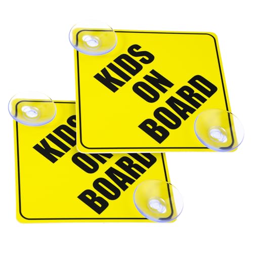 GEEHUA Kids on Board Car Safety Signs