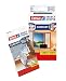 Produktbild TESA Comfort Refill Roll Fliegengitter Klettband Ersatzrolle (1 Fliegengitter 130 x 130 cm (Anthrazit) + 5,6m Klettband extra)