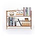 WXJLYZRCXK Bücherregale Mehrschichtiges Bücherregal Bodenstehendes Bücherregal Regalaufbewahrungsorganisator Display-Rack Für Wohnzimmer, Home Office Dekoration,Braun