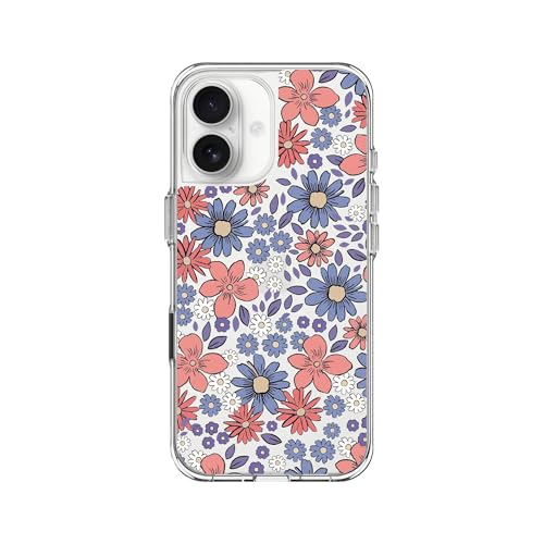 Coque iPhone 17 RhinoShield Clear transparente avec motifs Liberty élégants