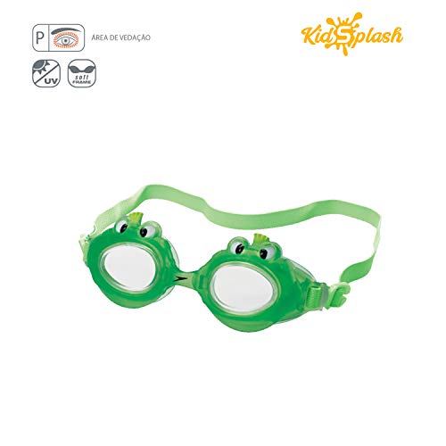 Oculos Fun Club Speedo Único Sapo Verde, Sapo Verde, Único