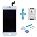 Produktbild SANKA für iPhone 6S Display, 4,7 Zoll LCD-Bildschirm Ersatz, Digitizer Display Retina Touchscreen Glasrahmen Weiß (Kostenlose Tools enthalten)