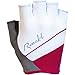 Produktbild Roeckl Denice Handschuhe Damen weiß/rot Handschuhgröße 8,5 2021 Fahrradhandschuhe