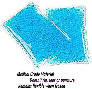 Amethya Portable Hot Cold Compress Packs (Set of 2 Gel Packs)