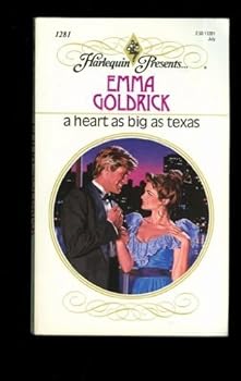 Paperback A Heart As Big As Texas (Harlequin Presents, No 1281) Book