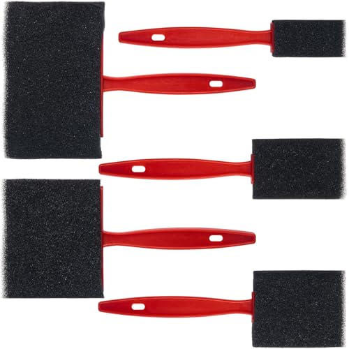 Winsyison 5 x Schaumstoff-Pinsel Set