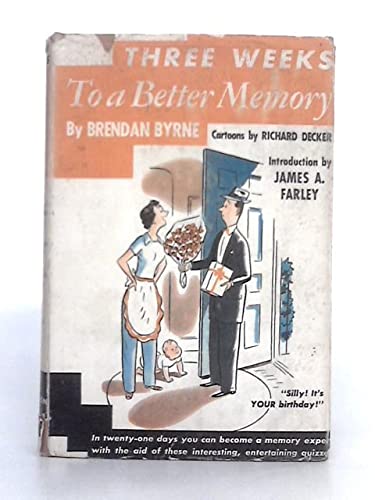 Three Weeks to a Better Memory B000HN944I Book Cover