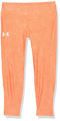 Legging UA HeatGear fille Under Armour orange tropic taille YXS