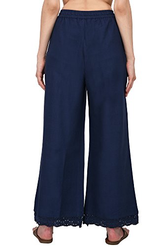 Image of Pistaa's Women's Regular Fit High Rise Palazzo