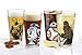Star Wars Classic Pint Glass Set - 16 oz. Glass Capacity - Set of 4 Glasses - Classic Shape