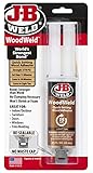 J-B Weld 50151 WoodWeld Epoxy Syringe - Light Tan -.85 fl. oz.