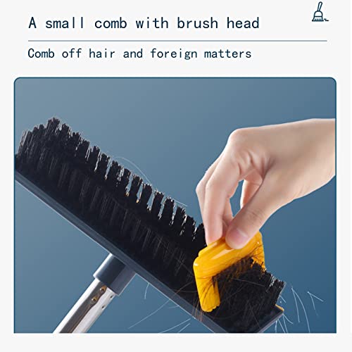 2 In 1 Floor Scrub Brush With Long Handle, Grout Brush Stiff Bristle, Shower Scrubber Brush For Cleaning Bathroom, Kitchen, Tub Tile, Wall, Non-Scratch #TOP4