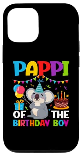 Carcasa para iPhone 14 Pappi of the Birthday Boy - Koala Lover Birthday Boys Dad