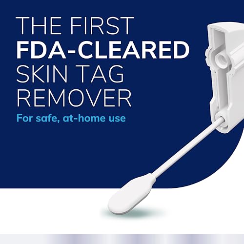 Dr. Scholl's Complete Care Skin TAG Remover, 12 Ct // Removes Skin Tags & Restores Skin's Appearance, FDA-Cleared, Clinically Proven, 12 Treatments Plus Hydrating Serum