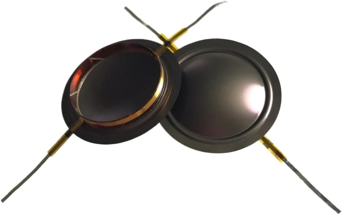 2PCS EV32 32MM Tweeter Voice Coil Speaker EV DH3 DH2010A 1502 High-end Imported Pure CCAR Flat Coil Blue Diaphragm 8ohm(Membrane Aluminum)