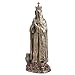 Veronese Design 7 5/8 Inch Crowned Santa Muerte The Mexican Saint of Death Cold Cast Resin Bronze Finish Statue