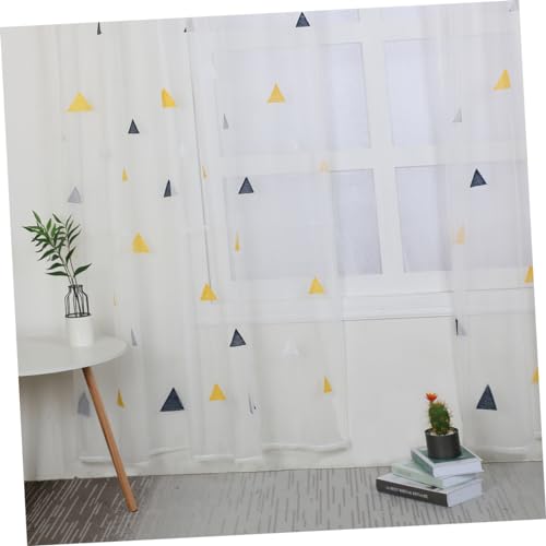 HEALEEP 3 Peças Cortinas De Quarto Infantil Cortinas De Voile Cortinas De Saia Decoração De Quarto I